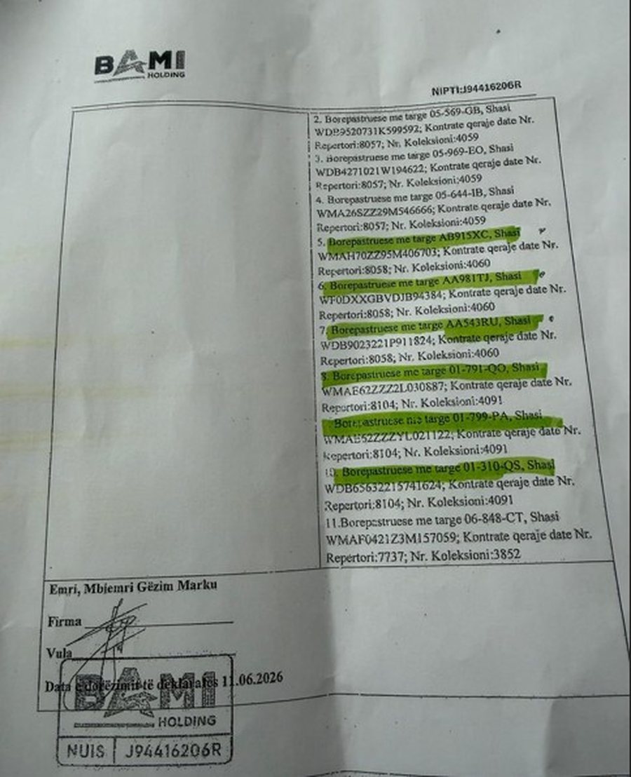 Shkresa zyrtare/ ARRSH falsifikoi dokumentat e tenderit 50 mln euro të