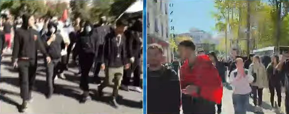 Ovacione dhe duartrokitje! Studentët thirrje qytetarëve që t’i bashkohen protestës: Çohuni nga kafja!